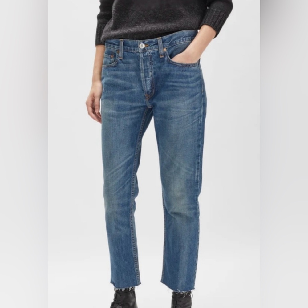 RE/DONE Originals Women's Relaxed Crop Jeans